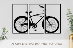 svg file &quot;bike&quot; is designed to be cut or print Product Image 2