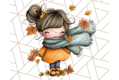 Woodland Autumn Parade Clipart PNG Fall Animals Product Image 3