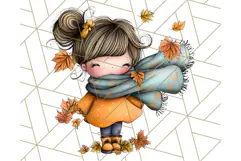 Woodland Autumn Parade Clipart PNG Fall Animals Product Image 3