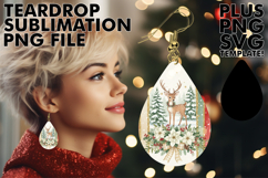 Unique Teardrop Earrings Gift Ideas, Christmas Product Image 1