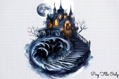 Gothic Spooky Winter Clipart PNG Product Image 1
