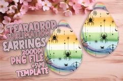 Playful Teardrop Design for Crafting , Halloween Product Image 1