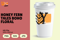 Honey Fern Tales Boho Floral Monogram Product Image 1