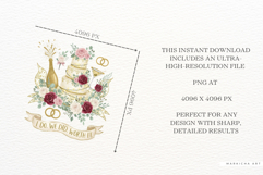 Coquette Wedding PNG Sublimation Product Image 7