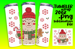 RADIANT 20oz Tumbler Wrap , Christmas Product Image 1