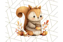Woodland Apple Orchard Festival PNG Fall Clipart Product Image 3