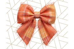 Halloween Bow Clipart, Bright Holiday Ribbon PNG Product Image 3