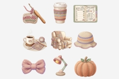 Crochet Club PNG Clipart Bundle Product Image 7