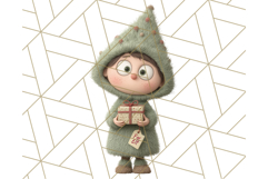 Santa Claus Clipart, North Pole Holiday PNG Graphics Product Image 3