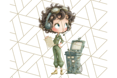 Cute Career Clipart Watercolor Professions Clip Art for Kids Product Image 3