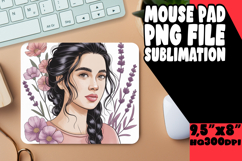 Sweet DESK PAD PNG Style, Beauty Woman Product Image 1