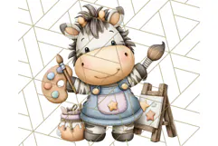 Zoo Animal Occupations PNG, Cute Career Clipart Product Image 3