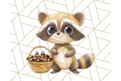 Woodland Nursery Baby Animals And Fantasy Forest PNG Clipart Product Image 3