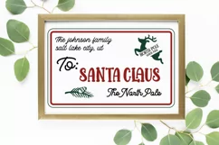 The johnson family salt lake city, ut north pole santa mail Product Image 2