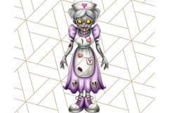 Bold Zombie Clipart PNG, Creepy Halloween Clip Art Product Image 3