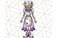 Bold Zombie Clipart PNG, Creepy Halloween Clip Art Product Image 3