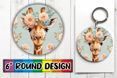 Cozy Keychain Designs for Gifts, Giraffe Product Image 1
