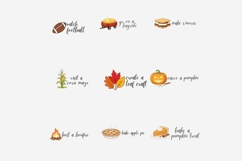 Autumn Bucket List PNG Bundle Part 2 | 25 Fall Activity Product Image 4