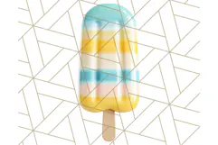 Sky Blue and Sunshine Yellow Summer Clipart PNG, Tropical Product Image 3