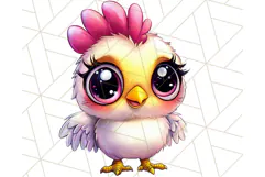 Farm Animals Kawaii Clipart PNG, Cute Barnyard Animal Product Image 3