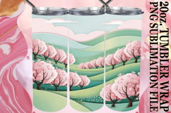 SWEET SERENITY 20oz TUMBLER WRAP, Spring Product Image 1