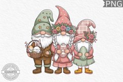 Easter Gnome Sublimation - Clipart PNG Bundle Product Image 8