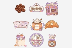 Boo Brew Cafe Clipart Bundle Product Image 8