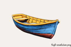 Watercolor Coastal Clipart PNG Product Image 1