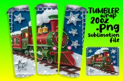 CHARMING 20oz Tumbler Design , 3D Xmas Product Image 1