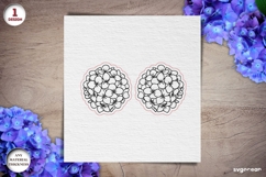 Flowers Earrings Laser Cut Bundle | Jewerly | SVG Product Image 17