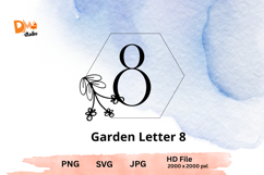 Garden Letter Monogram Product Image 1