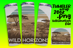 GRACEFUL 20oz Tumbler Wrap for DIY , Adventure Product Image 1