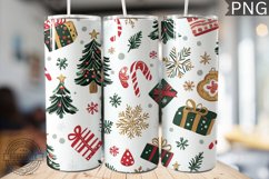 Christmas Tree Tumbler Wrap -High Quality 300 Dpi Product Image 1