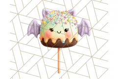 Haunted Sweet Shoppe PNG Clipart, Pastel Halloween Bakery Product Image 3