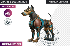 Steampunk Winter Fantasy Sublimation Graphics PNG clipart Product Image 1