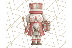 Nutcracker Clipart, Festive Holiday Toy Soldier PNG Art Product Image 3