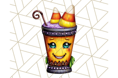 Summerween Tropical Treats Clipart PNG, Halloween Desserts Product Image 3