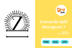 Cresverde Split Monogram Product Image 1