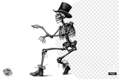 Black and White Halloween Autumn Clipart Product Image 1