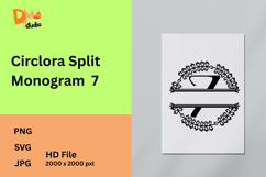 Cilclora Split Monogram Product Image 1