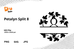 Petalyn Split Monogram Product Image 1