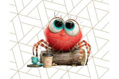 Cute Safari Animal Clipart with Jungle Accessories Png Product Image 3