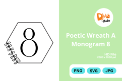 Poetic Wreath Monogram Logo Product Image 1