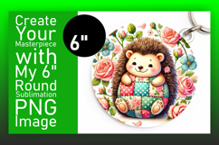 Lovely Circle Design Car Coaster PNG , Animals Product Image 1