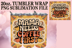 Lively Sublimation 20oz tumbler wrap, Mother's Day Product Image 1
