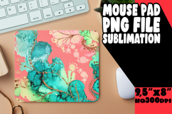 BRIGHT DESK MAT SUBLIMATION MAGIC, Abstract Pattern Product Image 1