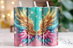 Feathers Tumbler Wrap | Sublimation | Tumblers Product Image 1