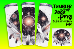 CHARMING 20oz PNG Tumbler Wrap , Mystic Product Image 1