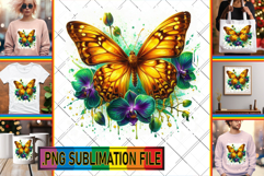Enchanted TSHIRT Designs PNG, Butterfly Product Image 1