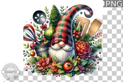 Christmas kitchen Gnome Sublimation - Clipart PNG Design Product Image 1